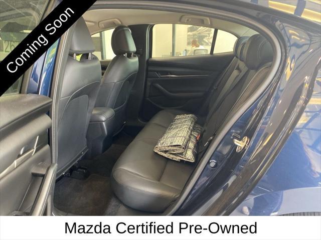 Photo of 2023 Deep Crystal Blue Mica Mazda Mazda3