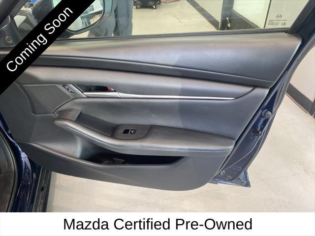 Photo of 2023 Deep Crystal Blue Mica Mazda Mazda3