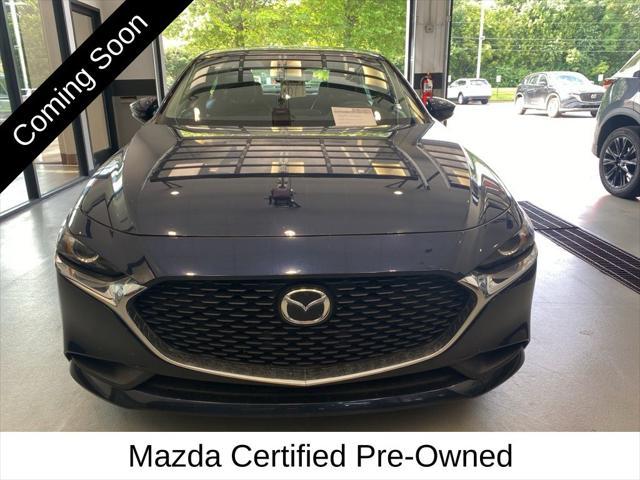 Photo of 2023 Deep Crystal Blue Mica Mazda Mazda3