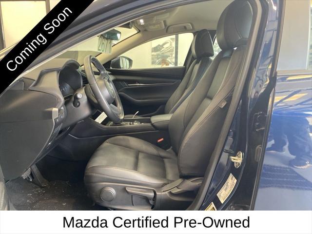 Photo of 2023 Deep Crystal Blue Mica Mazda Mazda3