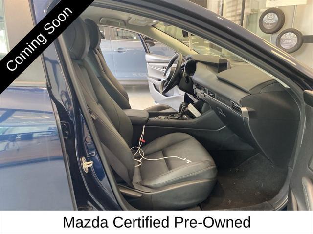 Photo of 2023 Deep Crystal Blue Mica Mazda Mazda3