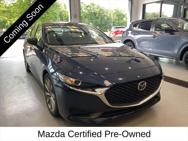 Photo of 2023 Deep Crystal Blue Mica Mazda Mazda3