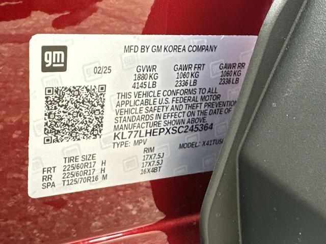 Photo of 2025 Crimson Metallic Chevrolet Trax