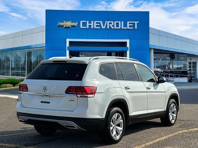 Photo of 2019 Pure White Volkswagen Atlas