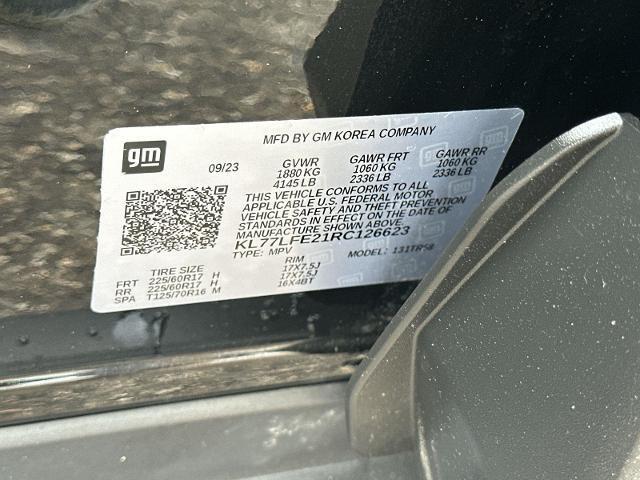 Photo of 2024 Mosaic Black Metallic Chevrolet Trax