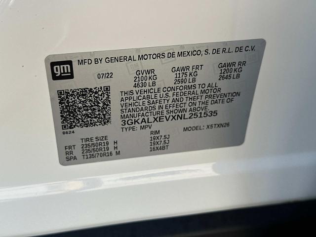 Photo of 2022 White Frost Tri-Coat GMC Terrain
