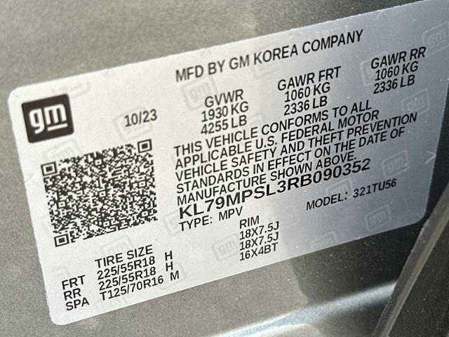 Photo of 2024 Sterling Gray Metallic Chevrolet Trailblazer