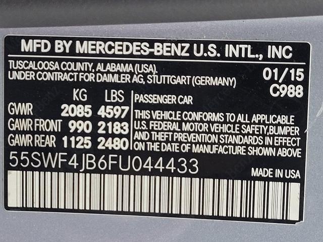 Photo of 2015 Silver Mercedes-Benz C-Class
