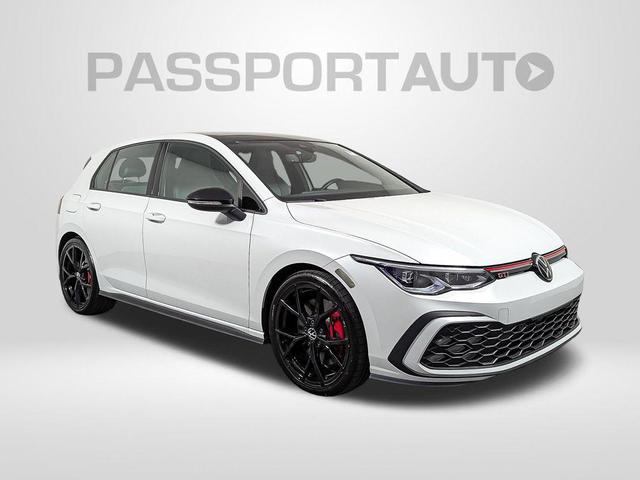 Photo of 2024 Opal White Pearl/Black Roof Volkswagen Golf GTI