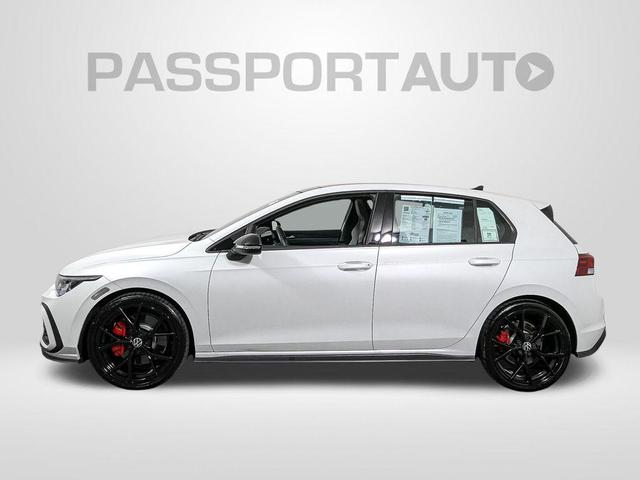 Photo of 2024 Opal White Pearl/Black Roof Volkswagen Golf GTI