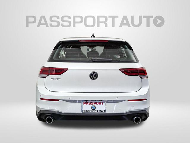 Photo of 2024 Opal White Pearl/Black Roof Volkswagen Golf GTI