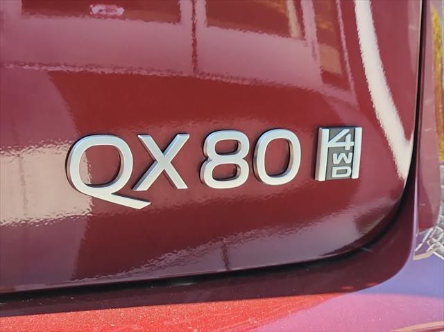 Photo of 2025 Coulis Red INFINITI QX80