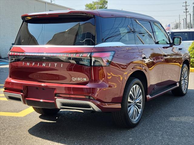 Photo of 2025 Coulis Red INFINITI QX80