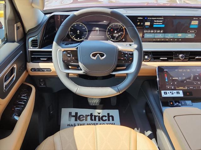 Photo of 2025 Coulis Red INFINITI QX80