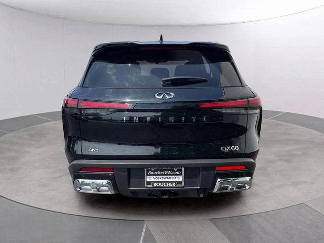 Photo of 2022 Mineral Black INFINITI QX60