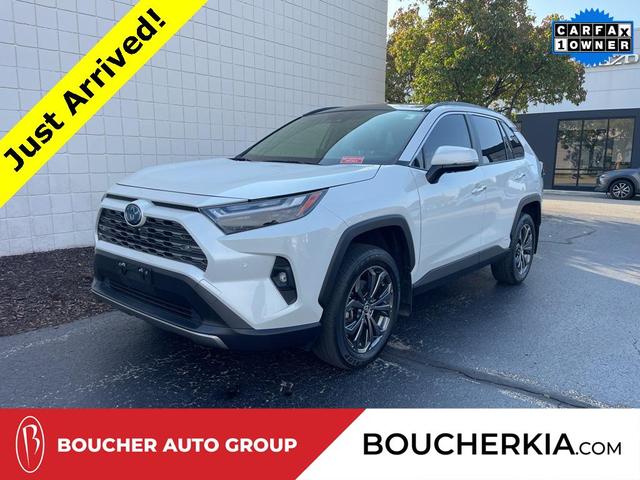 Photo of 2024 Wind Chill Pearl Toyota RAV4 Hybrid