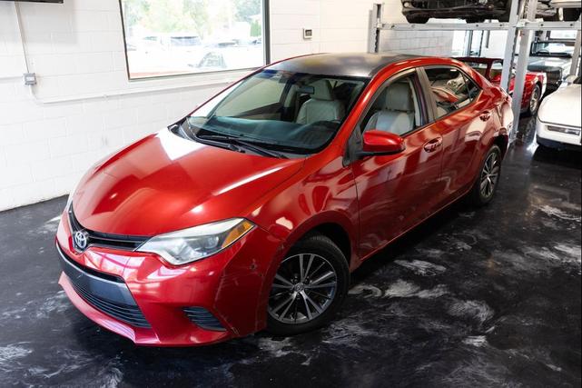 Photo of 2016 Barcelona Red Metallic Toyota Corolla
