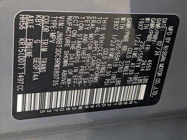 Photo of 2024 Boulder Gray Pearl Nissan Rogue