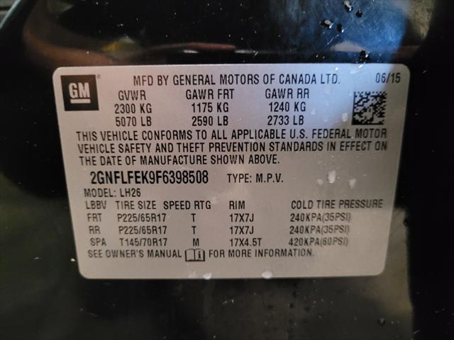 Photo of 2015 Black Chevrolet Equinox