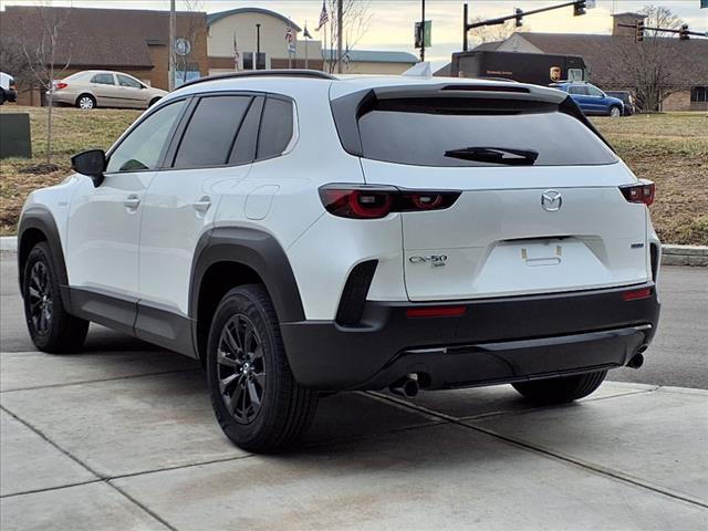 Photo of 2025 Wind Chill Pearl Mazda CX-50 Hybrid