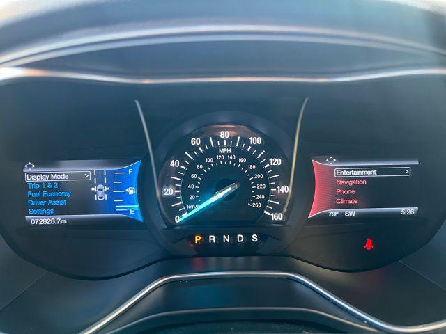 Photo of 2016 White Platinum Clearcoat Metallic Ford Fusion