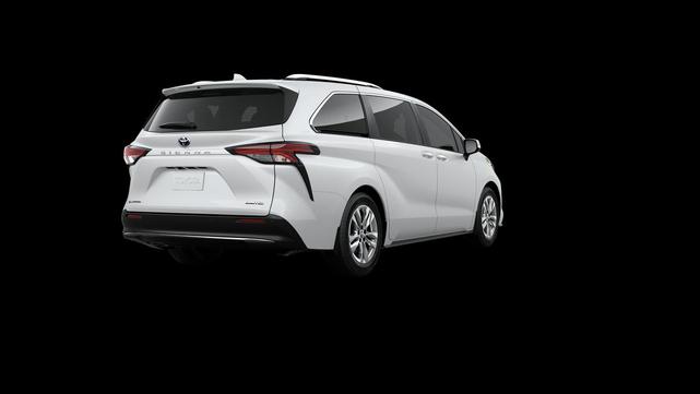 Photo of 2025 White Toyota Sienna