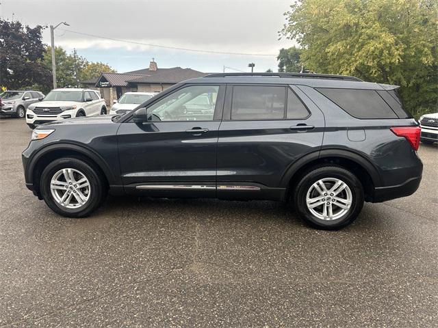 Photo of 2022 Stone Blue Metallic Ford Explorer