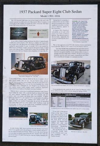 Photo of 1937 Black Packard Super Eight