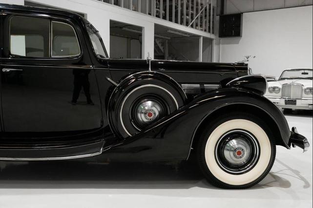 Photo of 1937 Black Packard Super Eight