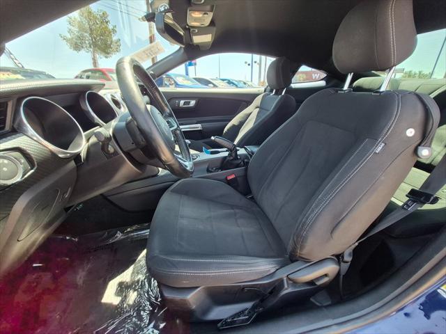 Photo of 2018 Kona Blue Ford Mustang