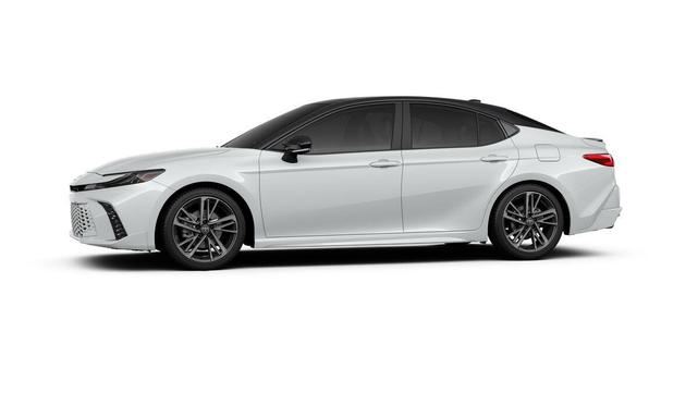 Photo of 2025 Wind Chill Pearl with Midnight Black Metallic roof Toyota Camry