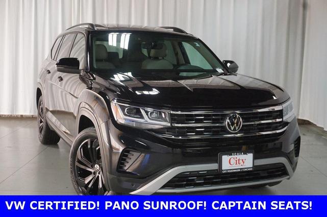 Photo of 2022 Deep Black Pearl Volkswagen Atlas