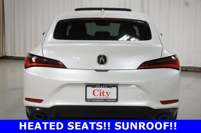 Photo of 2023 Platinum White Pearl Acura Integra