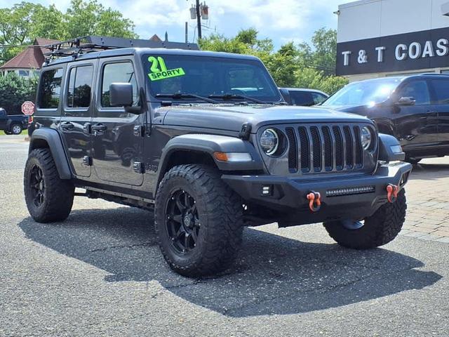 Photo of 2021 Gray Jeep Wrangler Unlimited