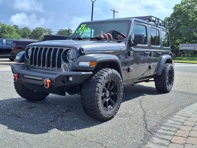 Photo of 2021 Gray Jeep Wrangler Unlimited