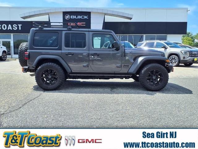 Photo of 2021 Gray Jeep Wrangler Unlimited