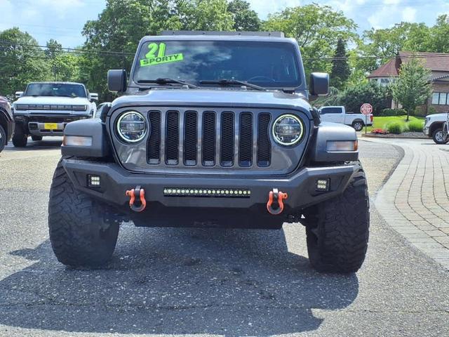 Photo of 2021 Gray Jeep Wrangler Unlimited