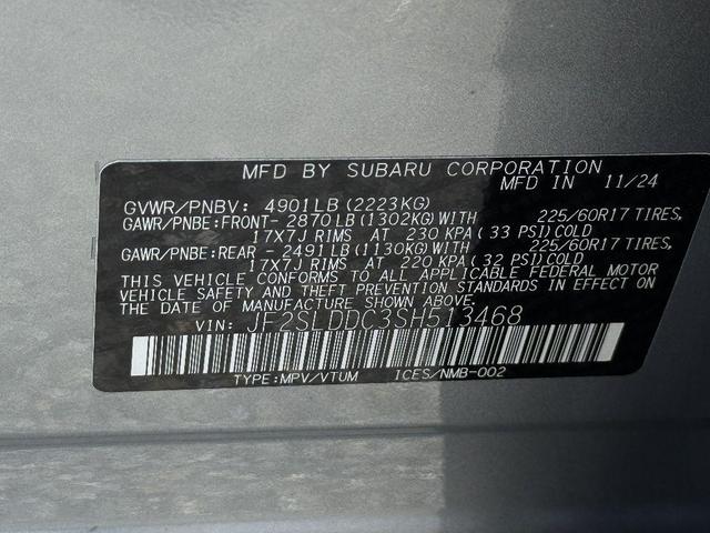 Photo of 2025 Ice Silver Subaru Forester