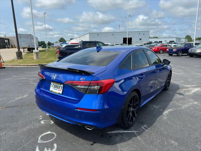 Photo of 2024 Aegean Blue Metallic Honda Civic Si