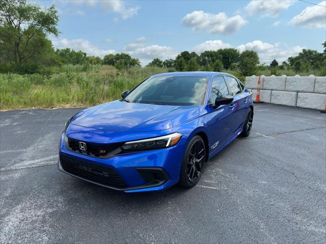 Photo of 2024 Aegean Blue Metallic Honda Civic Si