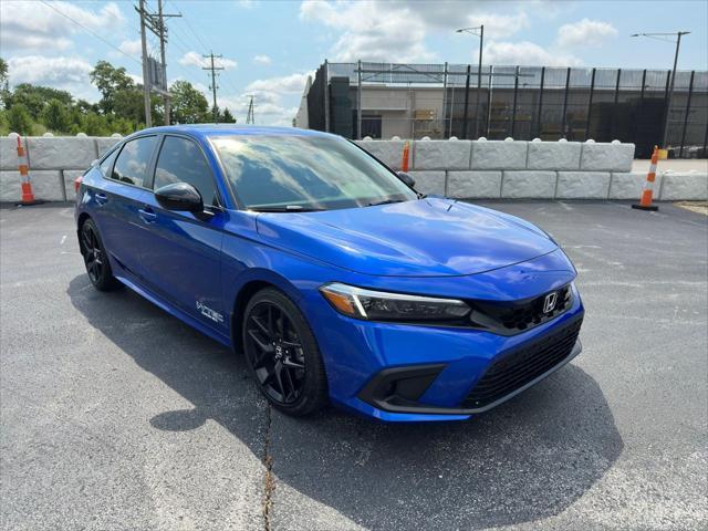 Photo of 2024 Aegean Blue Metallic Honda Civic Si