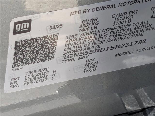 Photo of 2025 Sterling Gray Metallic Chevrolet Tahoe