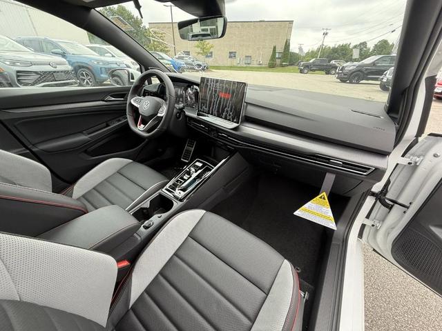 Photo of 2025 Opal White Pearl Effect Volkswagen Golf GTI