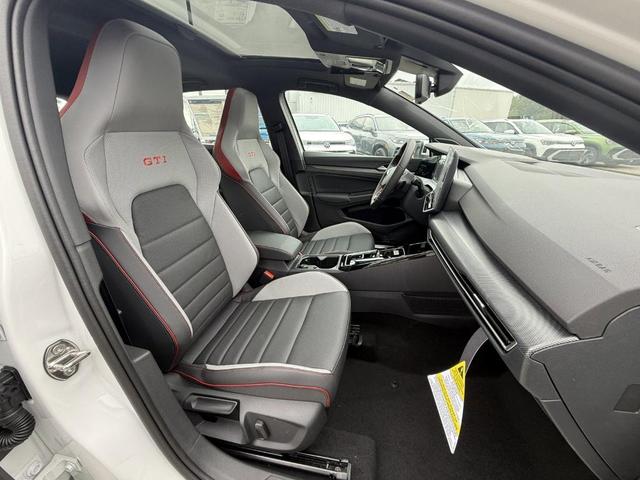 Photo of 2025 Opal White Pearl Effect Volkswagen Golf GTI