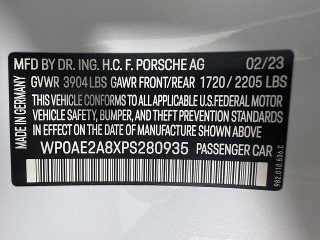 Photo of 2023 White Porsche 718 Cayman