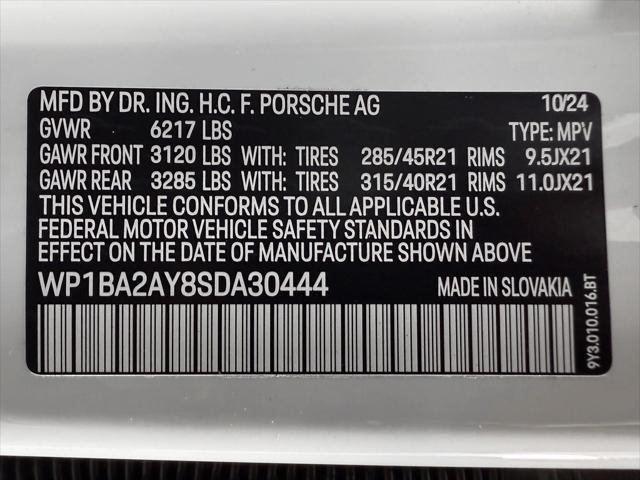 Photo of 2025 White Porsche Cayenne