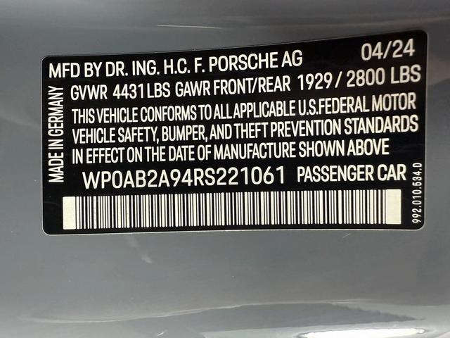 Photo of 2024 Gray Porsche 911
