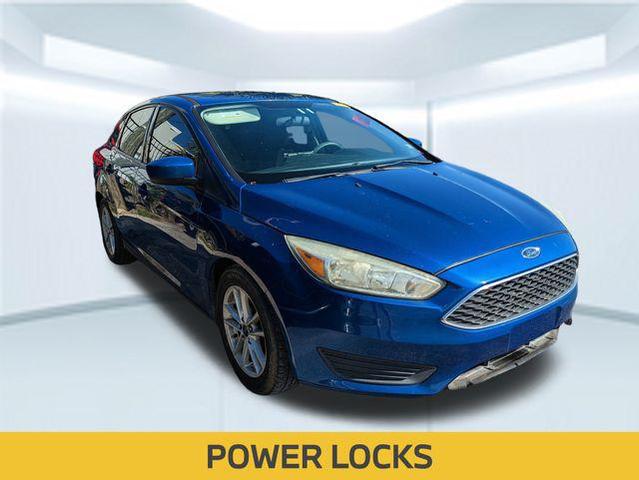 Photo of 2018 Lightning Blue Metallic Ford Focus