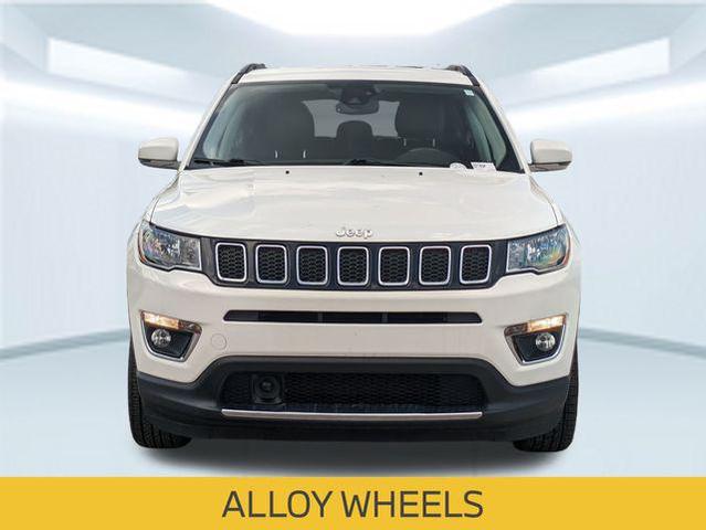 Photo of 2021 White Clearcoat Jeep Compass