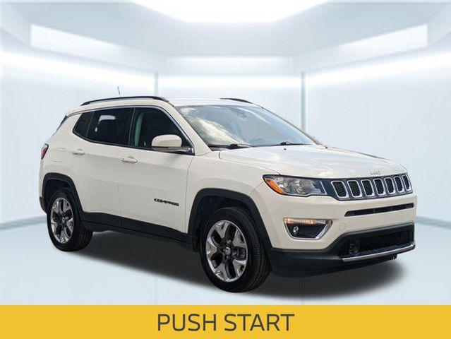Photo of 2021 White Clearcoat Jeep Compass